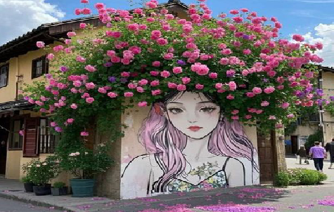 中方怎么设计网红打卡墙绘