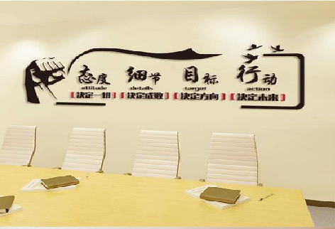 中方企业文化墙主要展示什么？