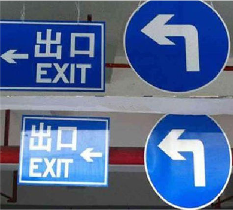 中方在日常生活中如何区分标识与标牌?