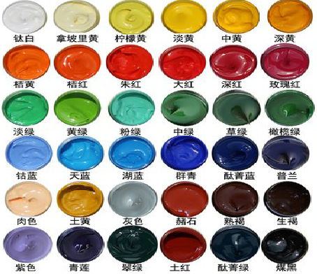 中方墙绘颜色的选择有讲究。