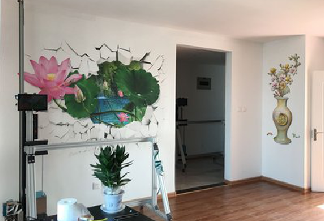 中方墙体彩绘相比墙纸的优势。