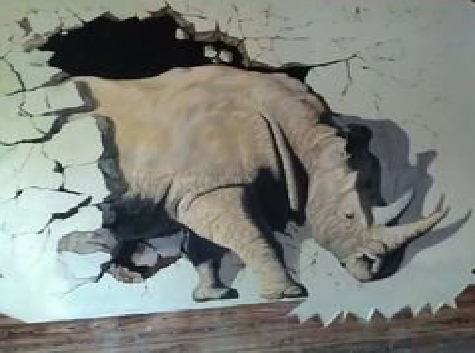 中方在墙绘中，如何绘制3D效果？