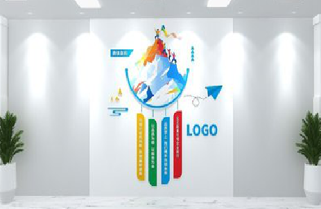 中方公司企业形象墙的工艺材料有哪些？